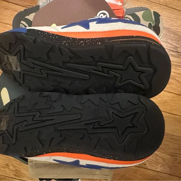 BAPE “a bathing ape” Men’s sneakers, MENS SIZE 8.5 - Picture 13 of 14